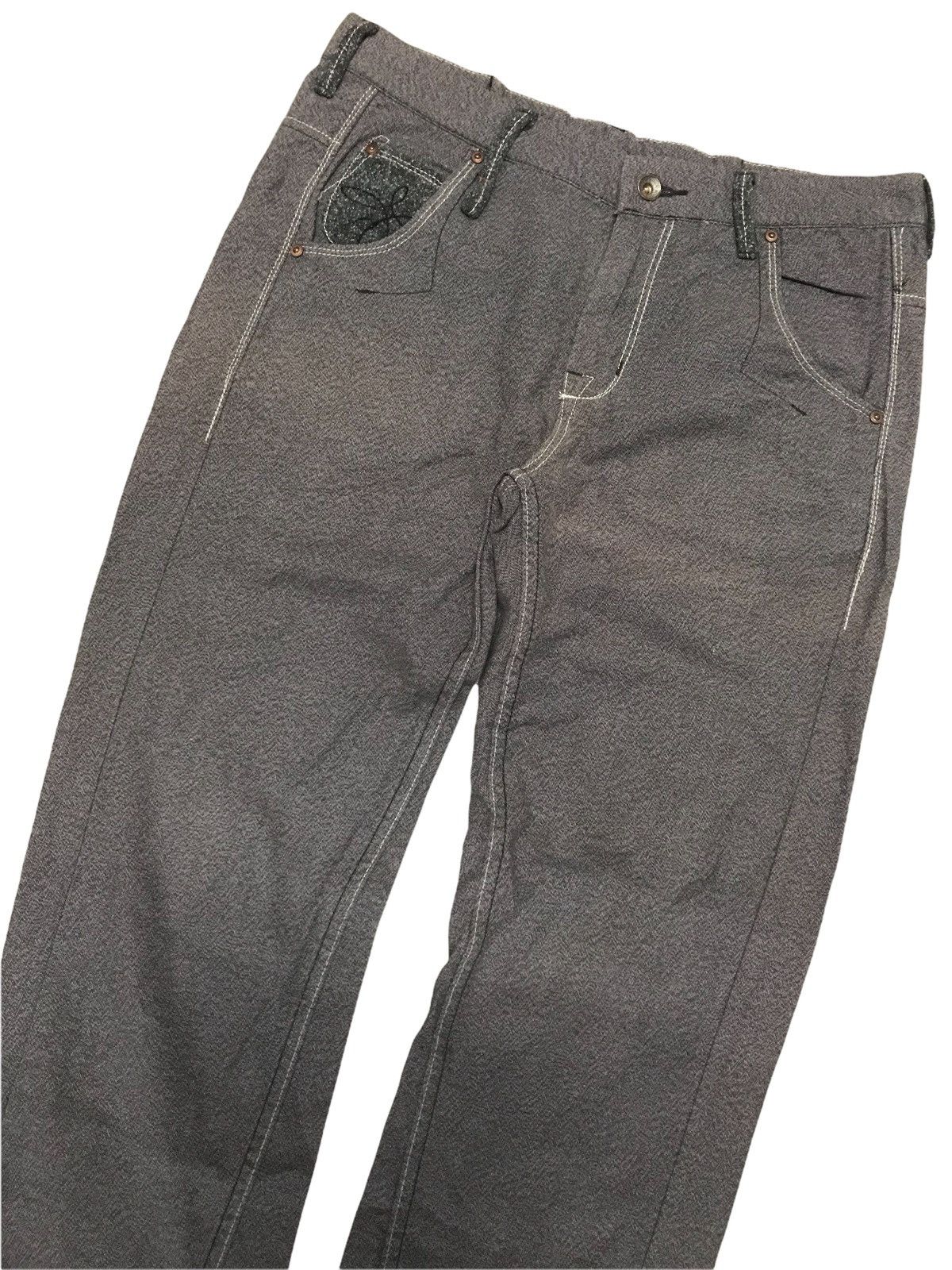 PHENOMENON Phenomenon Ankle Pants Salt Pepper Fabric Size US 31 - 2 Thumbnail