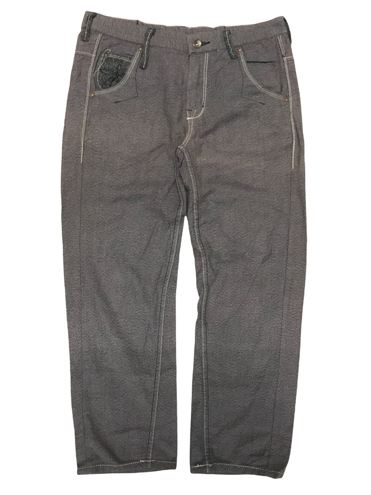 PHENOMENON Phenomenon Ankle Pants Salt Pepper Fabric Size US 31 - 1 Thumbnail