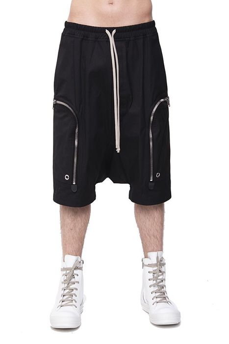 Rick Owens Rick Owens SS20 TECUATL Bauhaus Cargo Pod Shorts 48