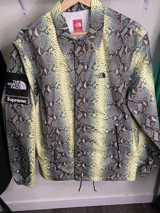 Supreme Supreme The North Face Snakeskin Taped Seam Coaches Jacket