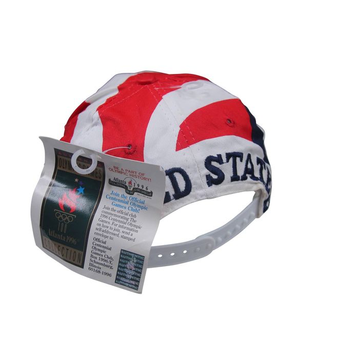 Hanes Vintage 1996 Atlanta Olympics Team USA Snapback Hat Grailed