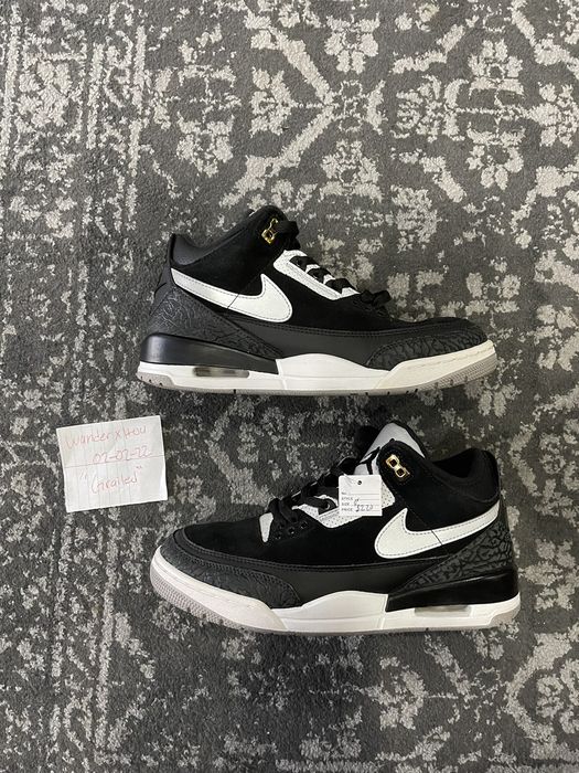 air jordan 3 retro tinker sp black cement