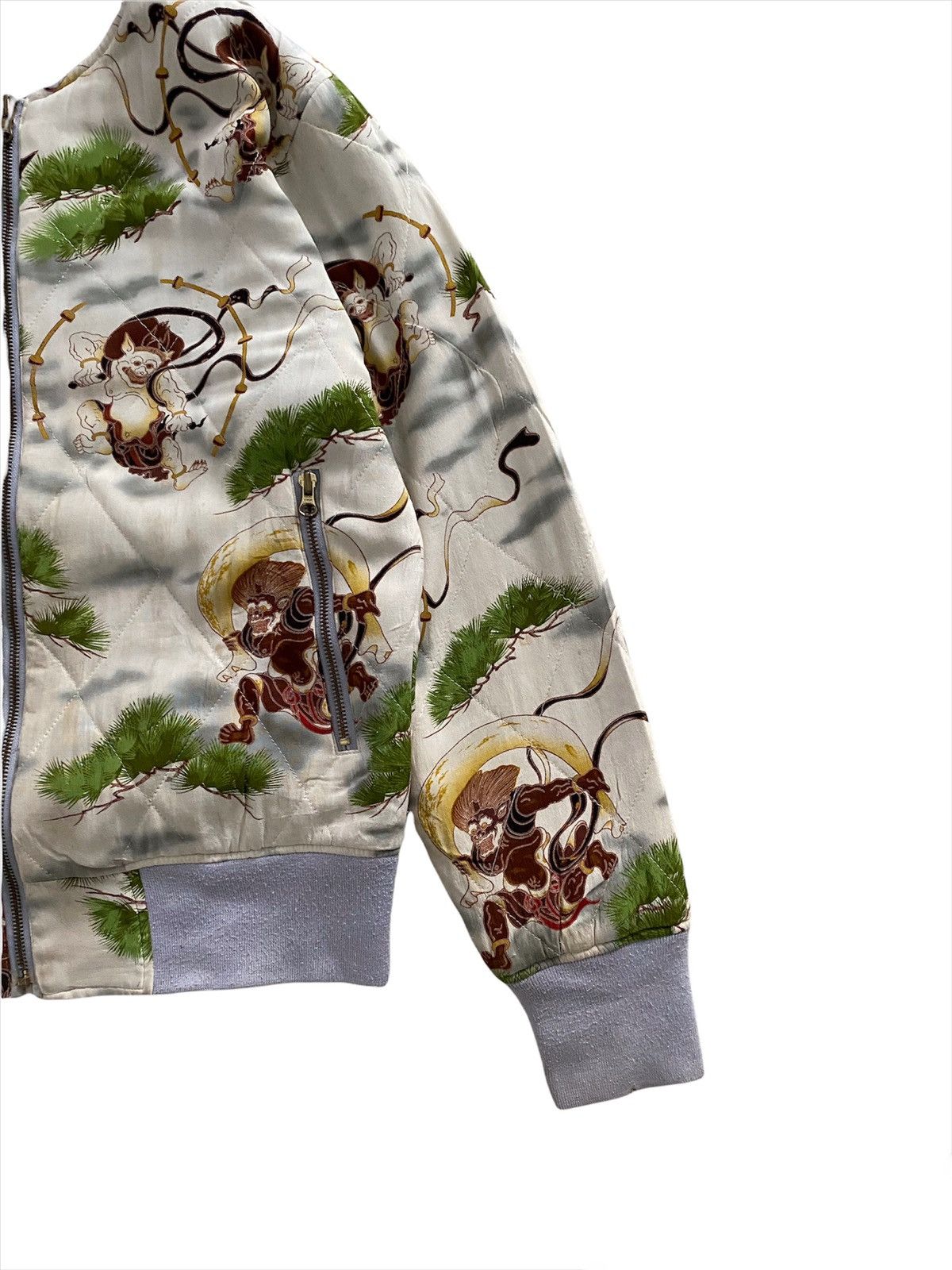 Hysteric Glamour 🇯🇵Vintage Sukajan Sato Jacket Fullprint nice design Size US L / EU 52-54 / 3 - 4 Thumbnail