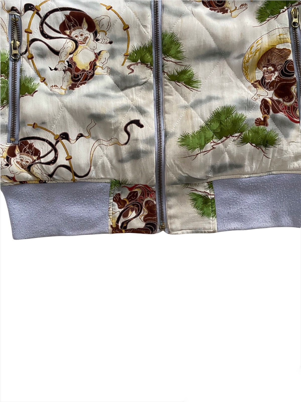 Hysteric Glamour 🇯🇵Vintage Sukajan Sato Jacket Fullprint nice design Size US L / EU 52-54 / 3 - 6 Thumbnail