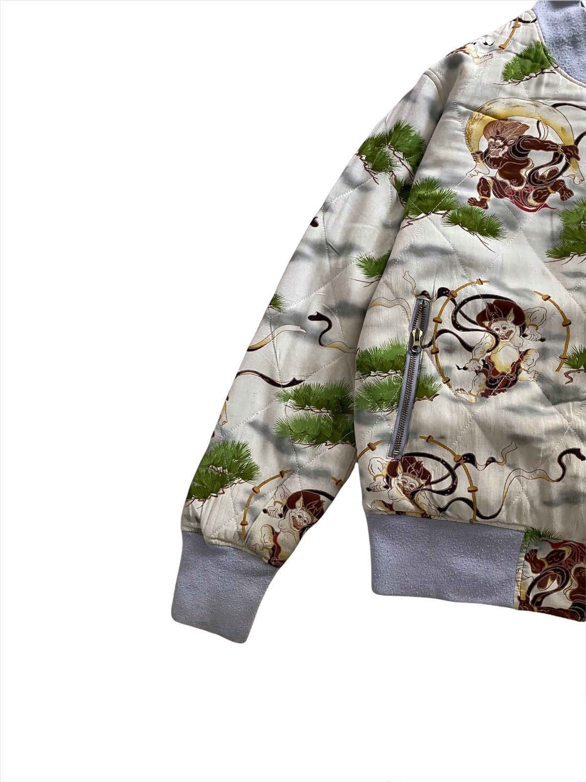 Hysteric Glamour 🇯🇵Vintage Sukajan Sato Jacket Fullprint nice design Size US L / EU 52-54 / 3 - 3 Thumbnail