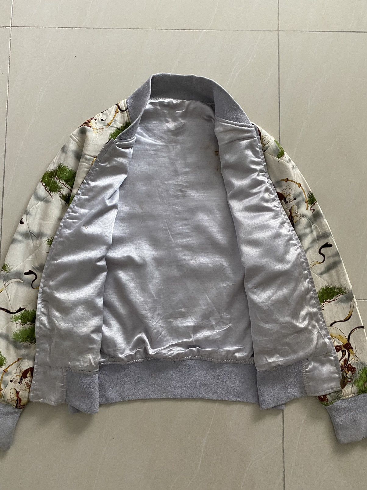 Hysteric Glamour 🇯🇵Vintage Sukajan Sato Jacket Fullprint nice design Size US L / EU 52-54 / 3 - 7 Thumbnail