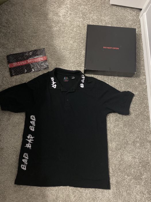 X BAD VIBES FOREVER POLO ORIGINAL BOX xxxtentacion bvf Grailed