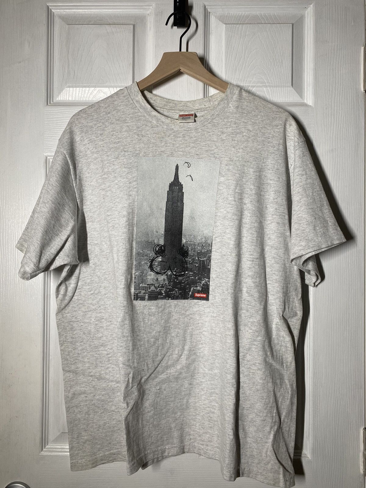 Tee Shirt Maglia Supreme Empire State Building Supreme Supreme