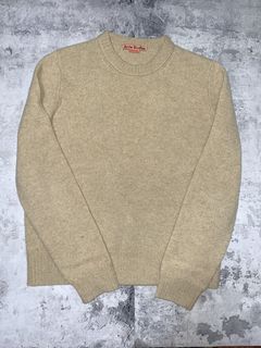 Acne studios kai shetland crew knit hotsell