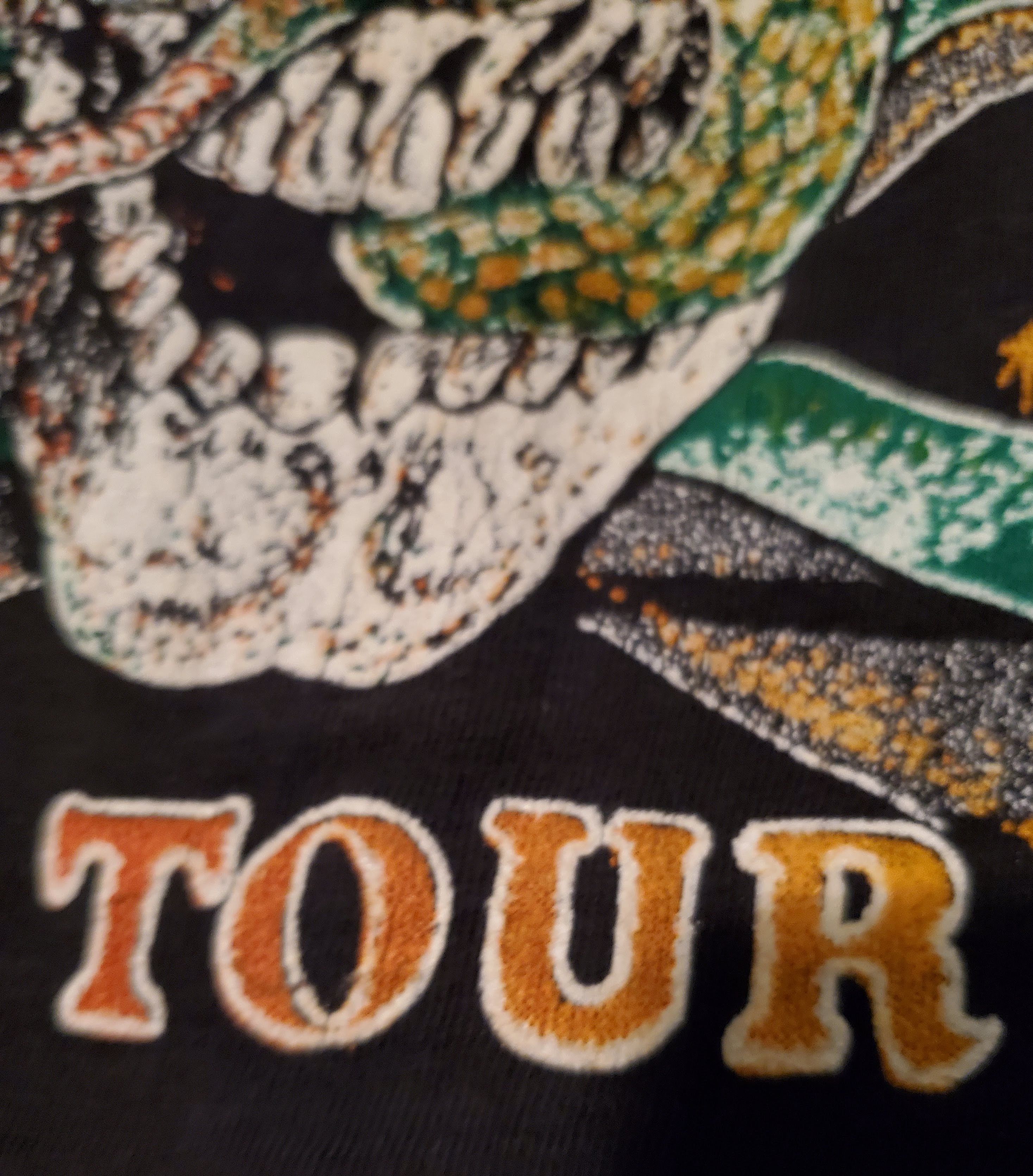 Band Tees × Vintage Krokus in Concert 3/4 Sleeve T-shirt Size US S / EU 44-46 / 1 - 3 Thumbnail
