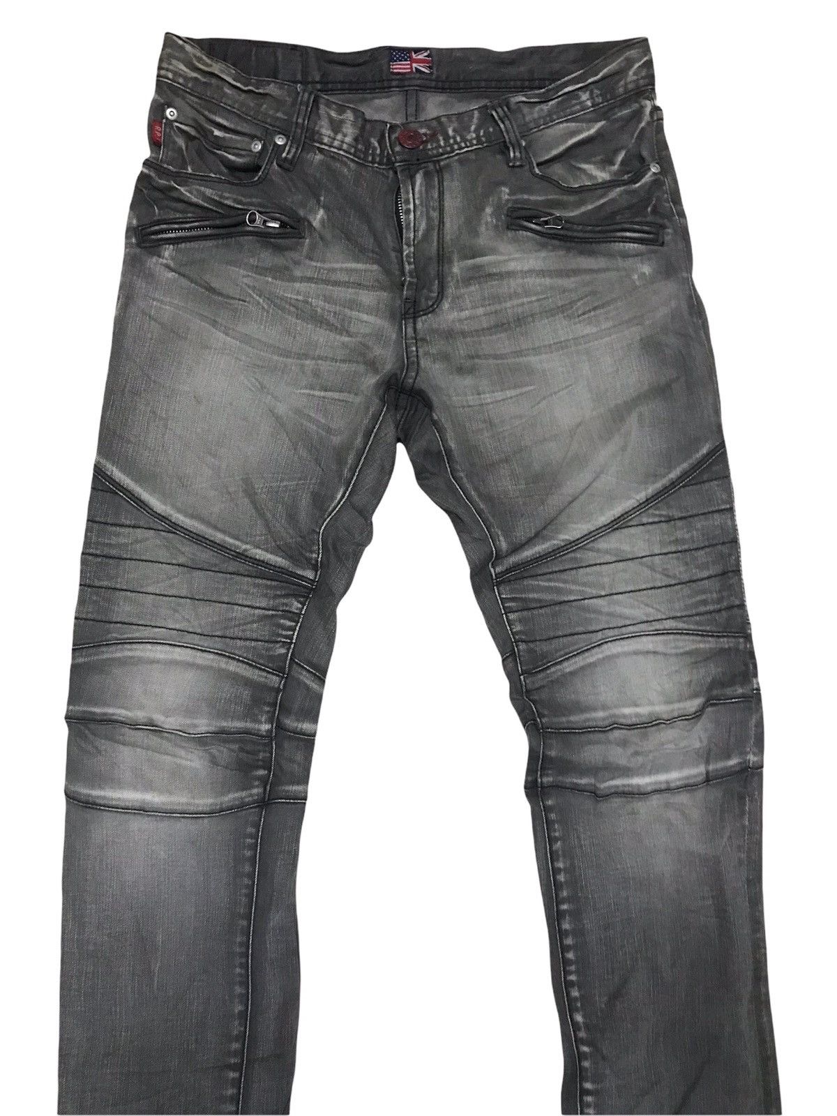 BUFFALO BOBS R.P.T by RUPERT Biker Jeans Size US 31 - 2 Thumbnail