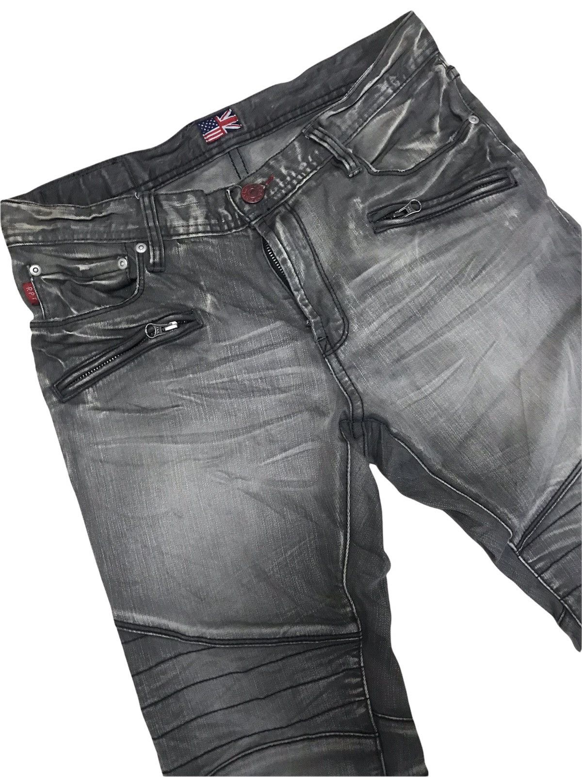BUFFALO BOBS R.P.T by RUPERT Biker Jeans Size US 31 - 3 Thumbnail