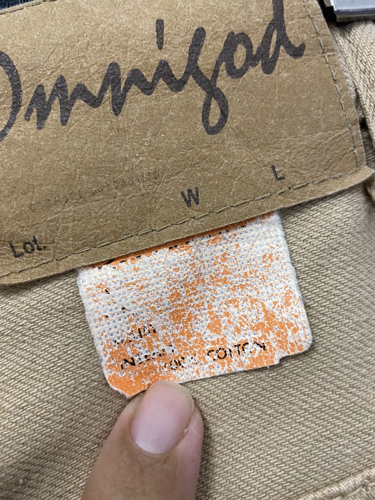 OMNIGOD Japanese Brand Omnigod Jeans Size US 32 / EU 48 - 4 Thumbnail