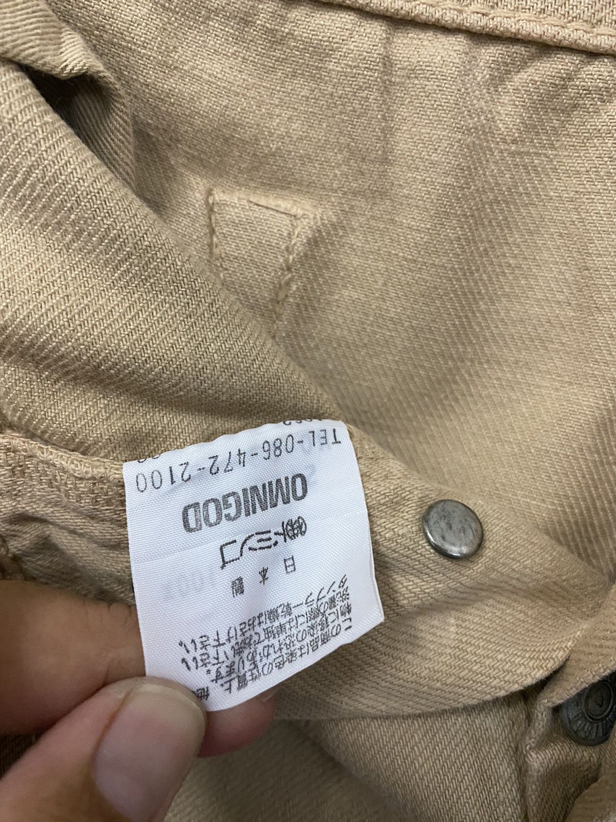 OMNIGOD Japanese Brand Omnigod Jeans Size US 32 / EU 48 - 9 Thumbnail