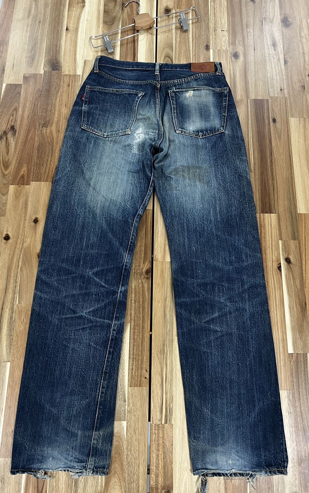 Japanese Brand Retro Craft Overall Selvedge NoXX 500 Jeans Denim Size US 31 - 2 Thumbnail