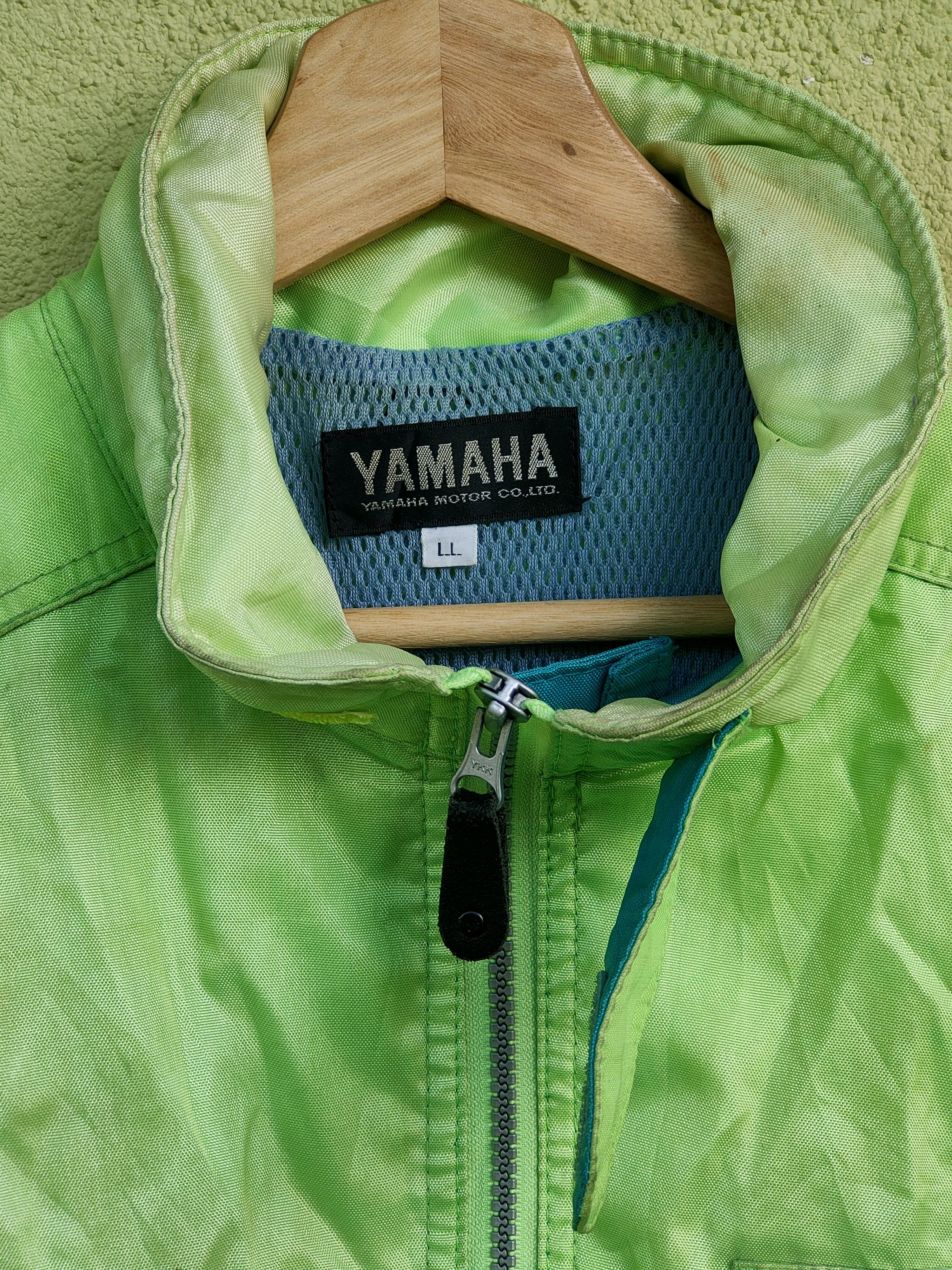 Yamaha Yamaha vintage zip jacket riding all weather emergency Size US XL / EU 56 / 4 - 4 Thumbnail