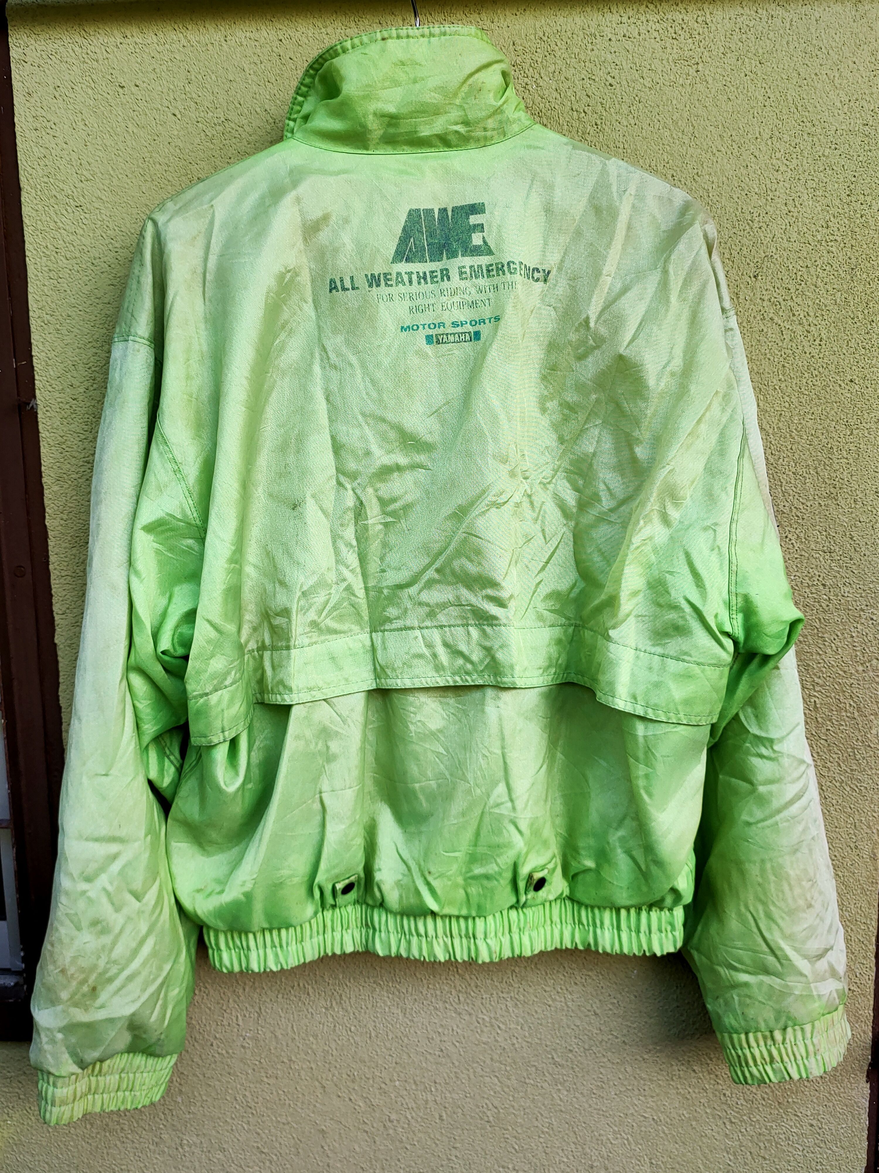 Yamaha Yamaha vintage zip jacket riding all weather emergency Size US XL / EU 56 / 4 - 11 Thumbnail