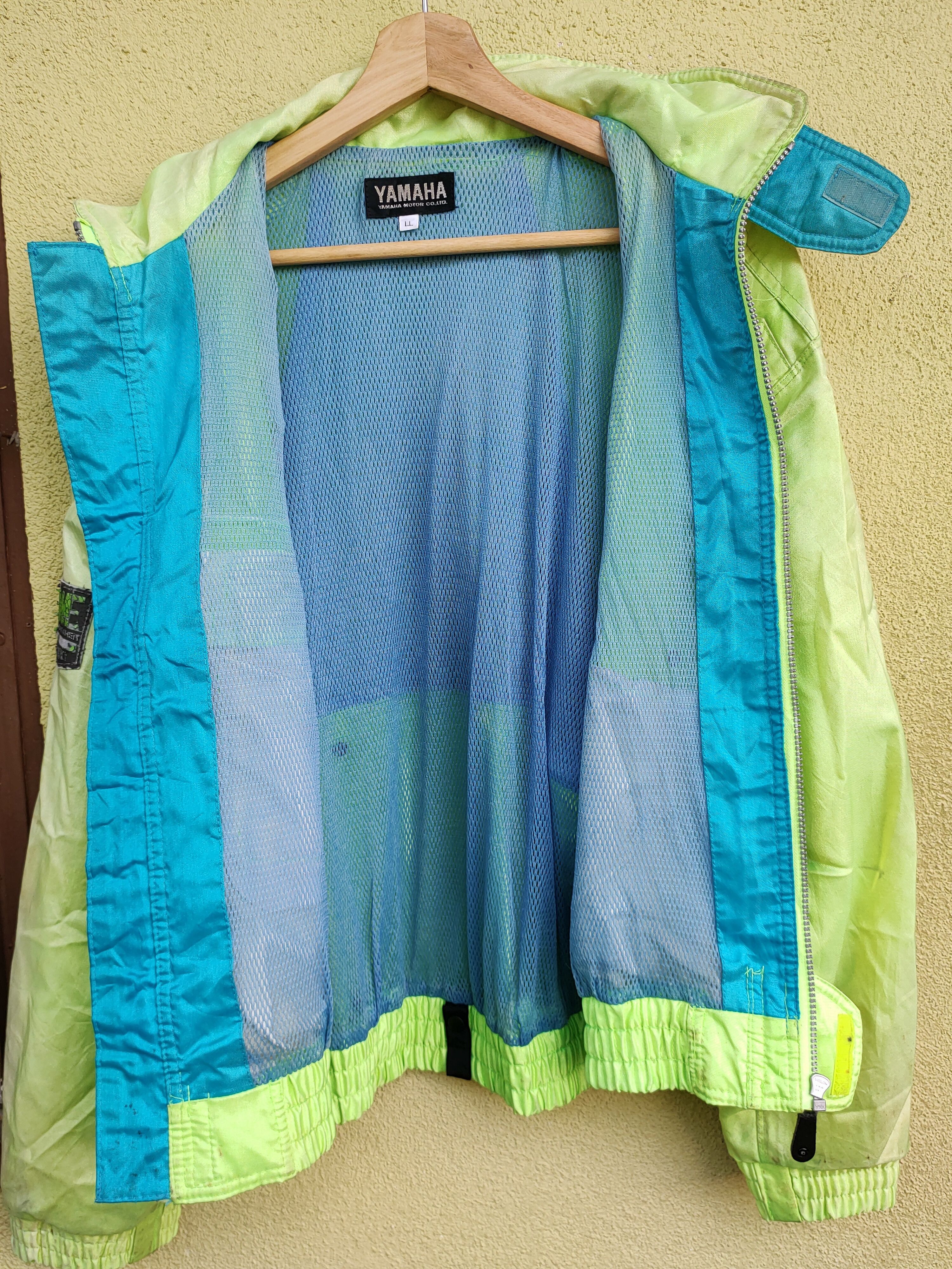Yamaha Yamaha vintage zip jacket riding all weather emergency Size US XL / EU 56 / 4 - 2 Thumbnail