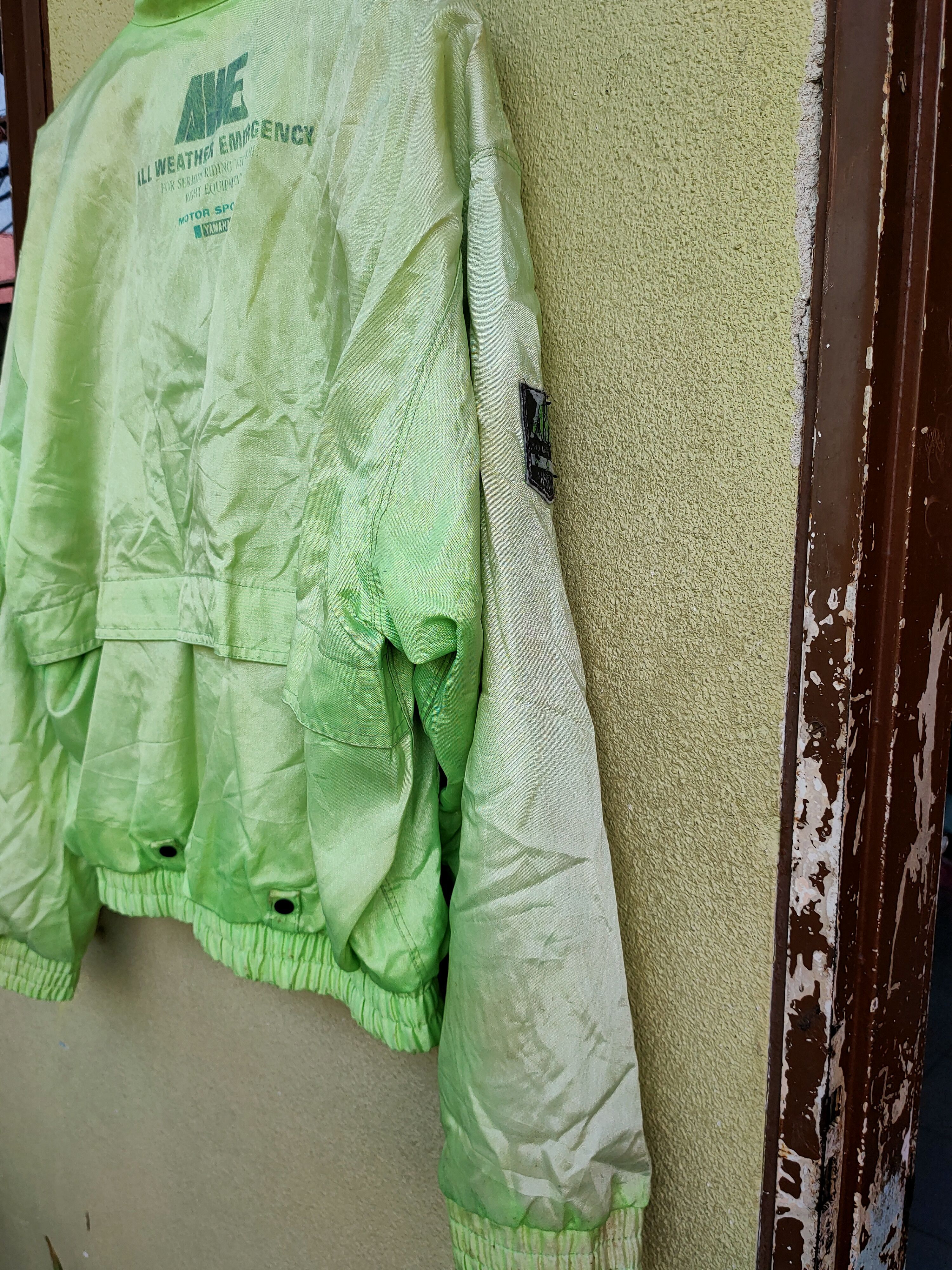Yamaha Yamaha vintage zip jacket riding all weather emergency Size US XL / EU 56 / 4 - 10 Thumbnail
