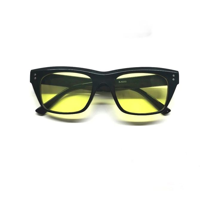 Vintage Rave 90s Style Sunglasses Yellow Grailed 
