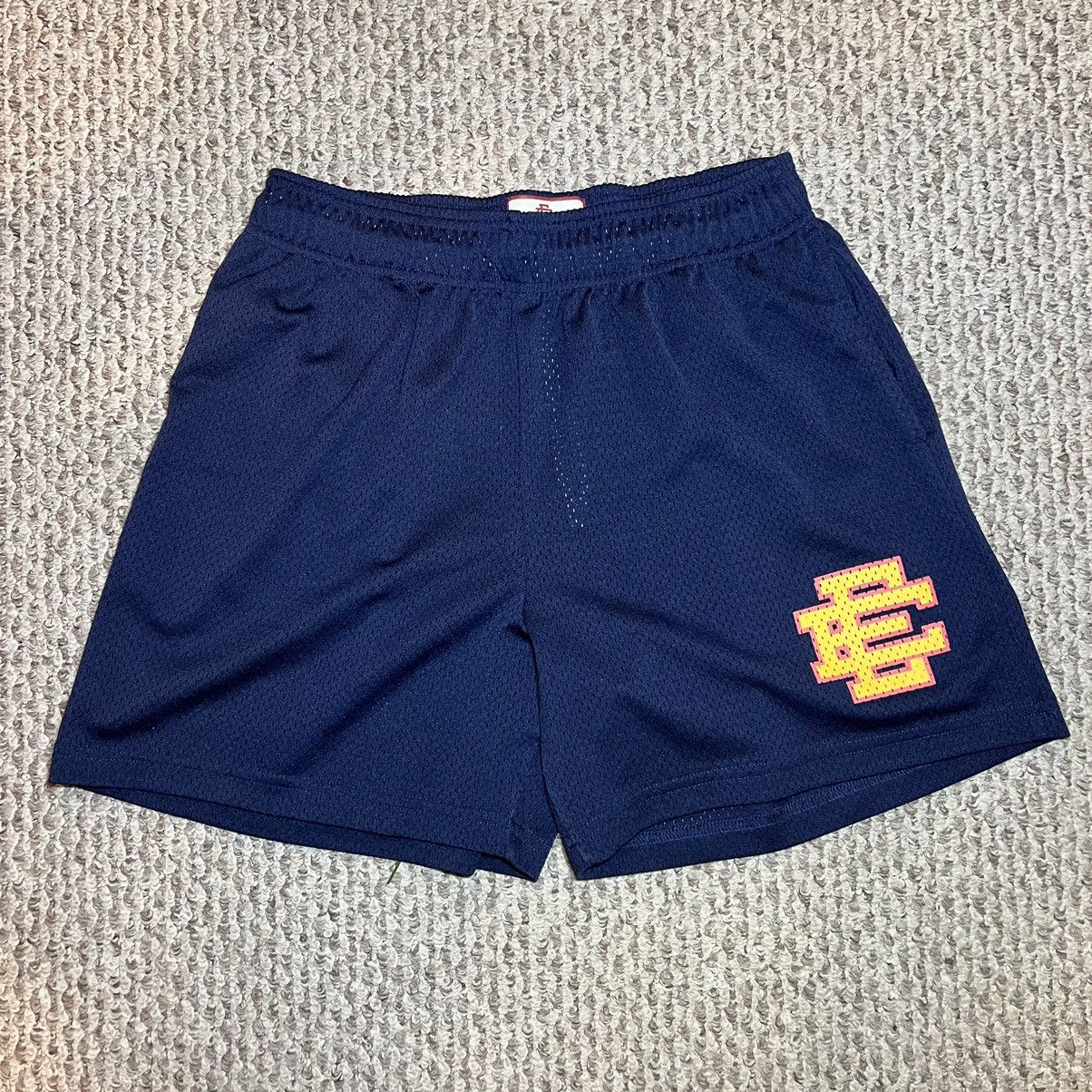 Eric Emanuel ERIC EMANUEL EE BASIC SHORTS NAVY/GOLD SIZE M Size US 32 / EU 48 - 1 Thumbnail