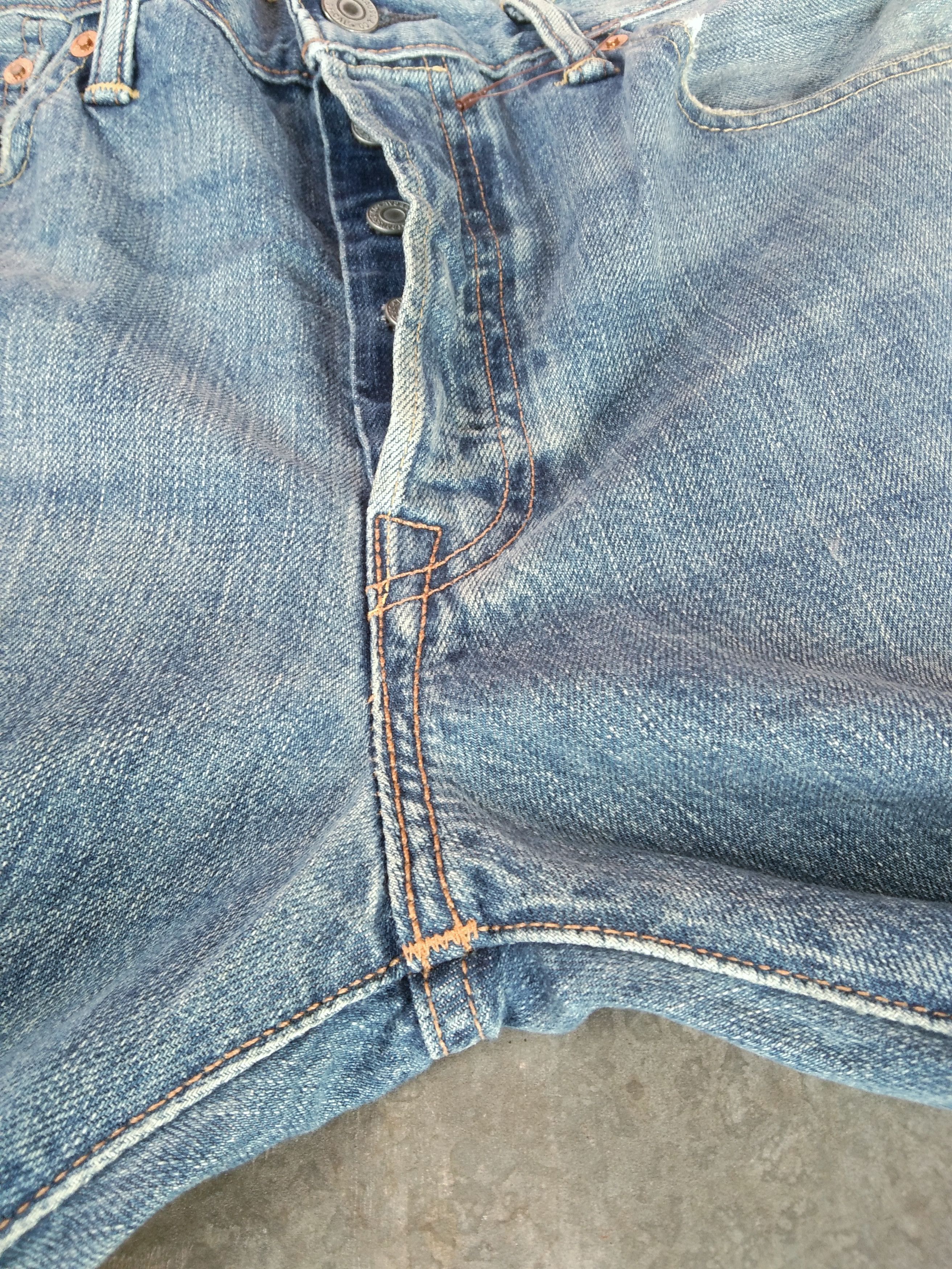 Levi's Vintage Levi's 501 Distressed Jeans 32x32 Size US 32 / EU 48 - 7 Thumbnail