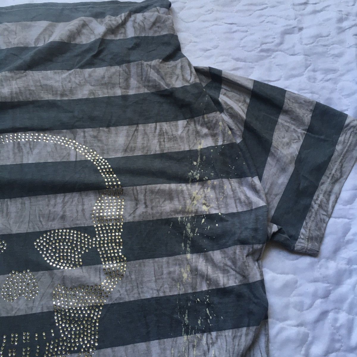 Japanese Brand bray steve alan skull tee Size US M / EU 48-50 / 2 - 6 Thumbnail