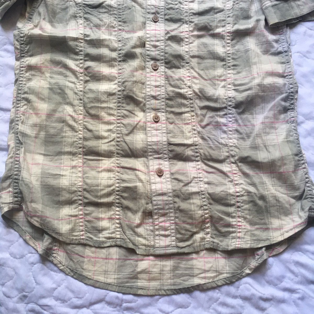 Diesel short sleeve checked with patch Size US XS / EU 42 / 0 - 5 Thumbnail