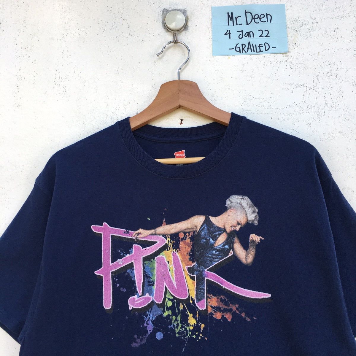 Band Tees Rare Vintage Pink Cover Album Tshirt Size US M / EU 48-50 / 2 - 1 Thumbnail