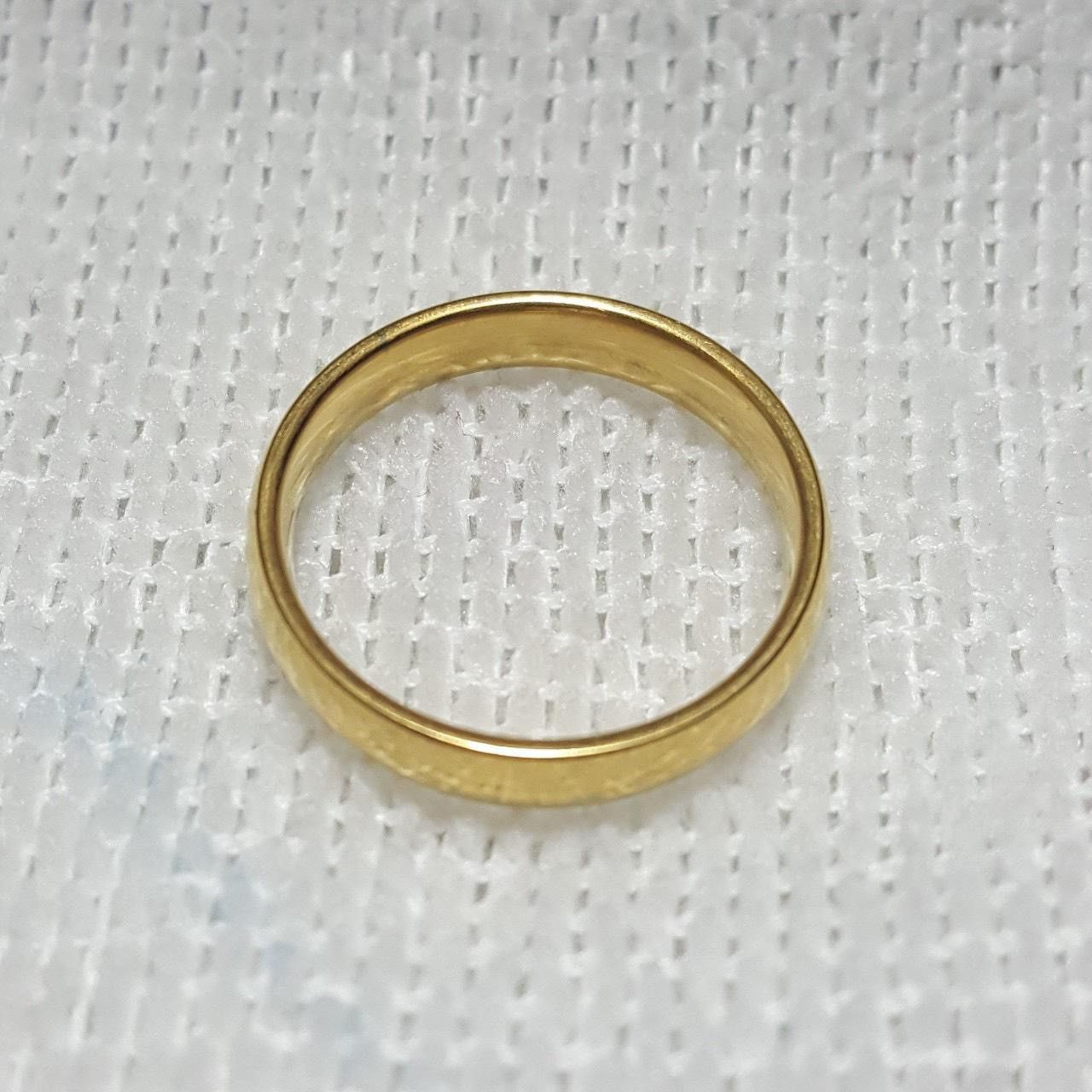 Jewelry 18k Gold Tone Ring Size - 9 - RGN - 428 Size ONE SIZE - 2 Thumbnail