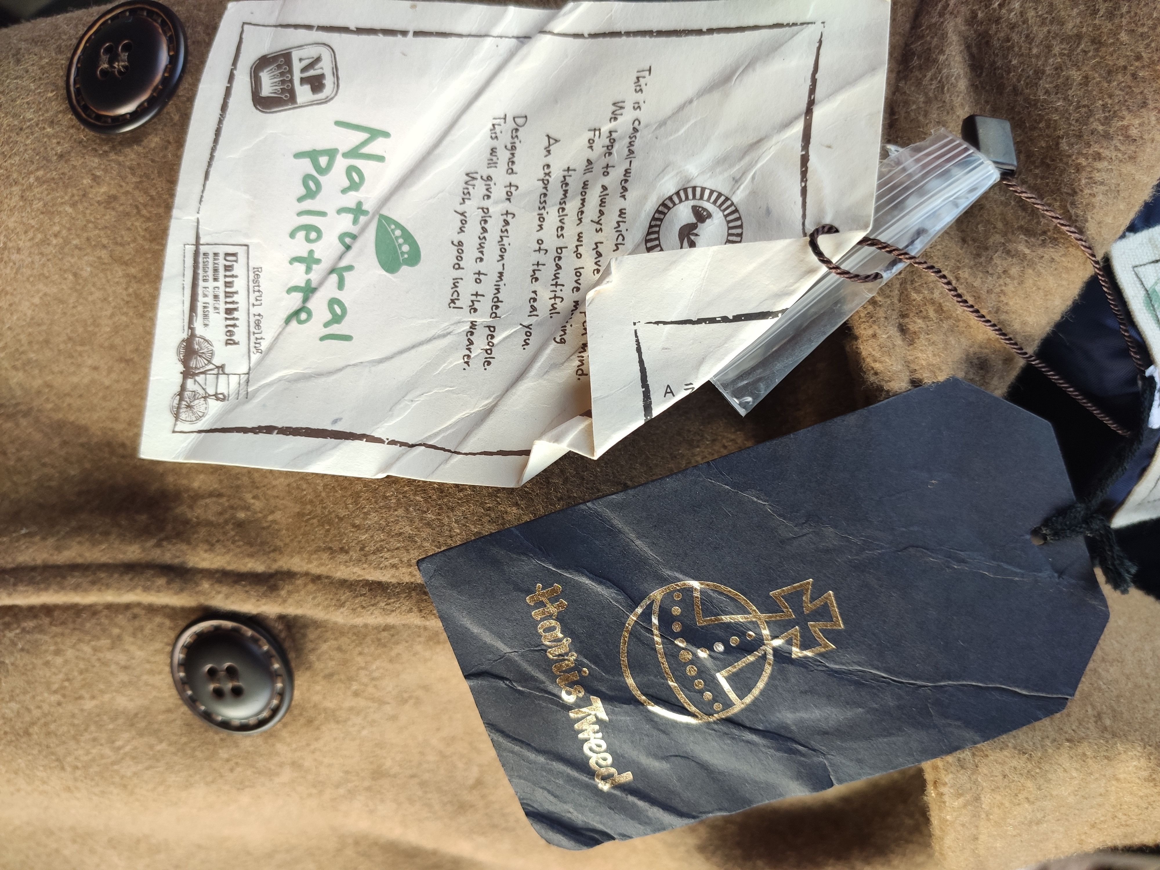 Harris Tweed Natural Pelette X Harris Tweed jacket Size US M / EU 48-50 / 2 - 6 Thumbnail
