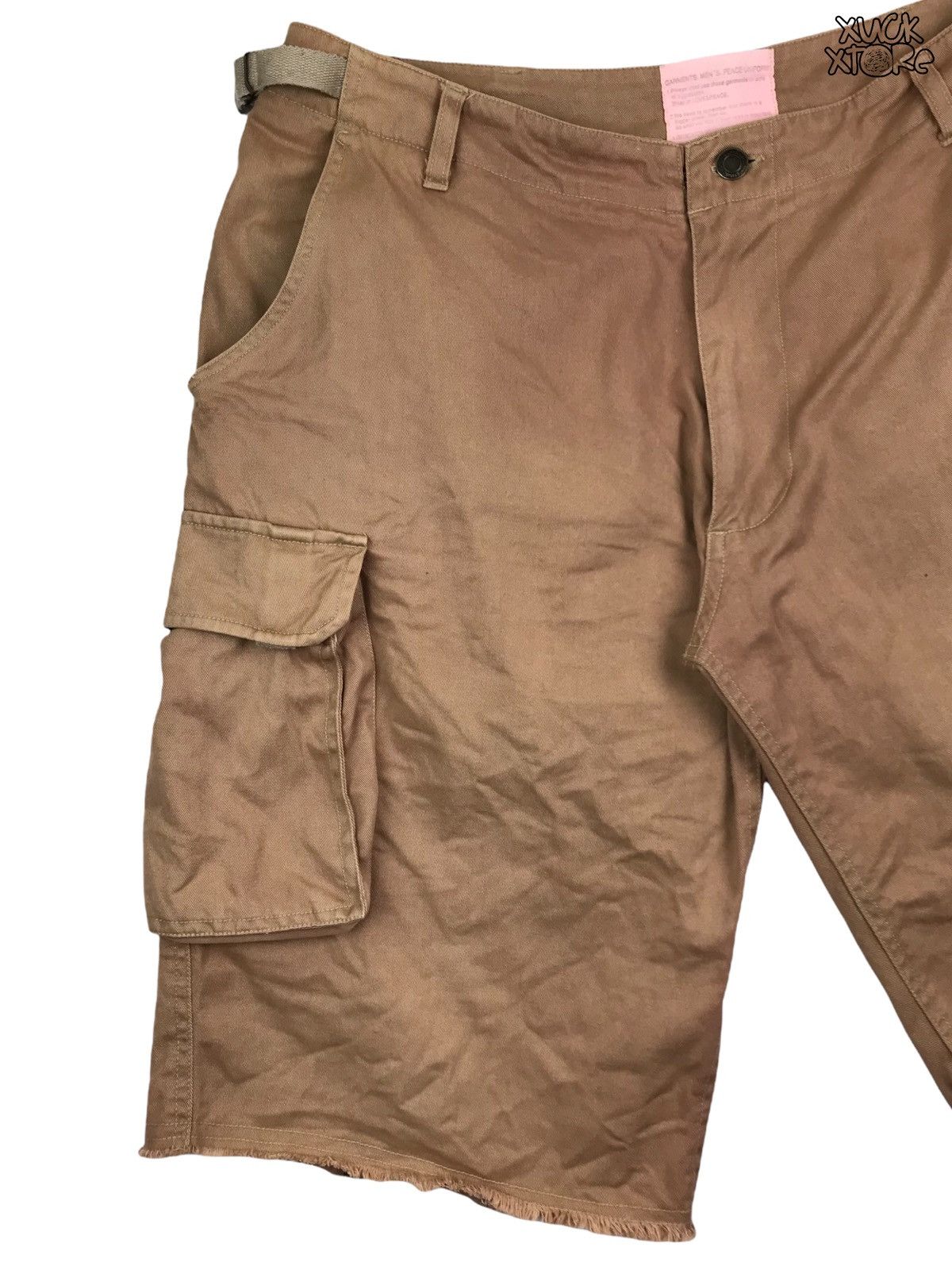 Japanese Brand Garments Mens Peace Uniform Shorts Pants Size US 33 - 3 Thumbnail