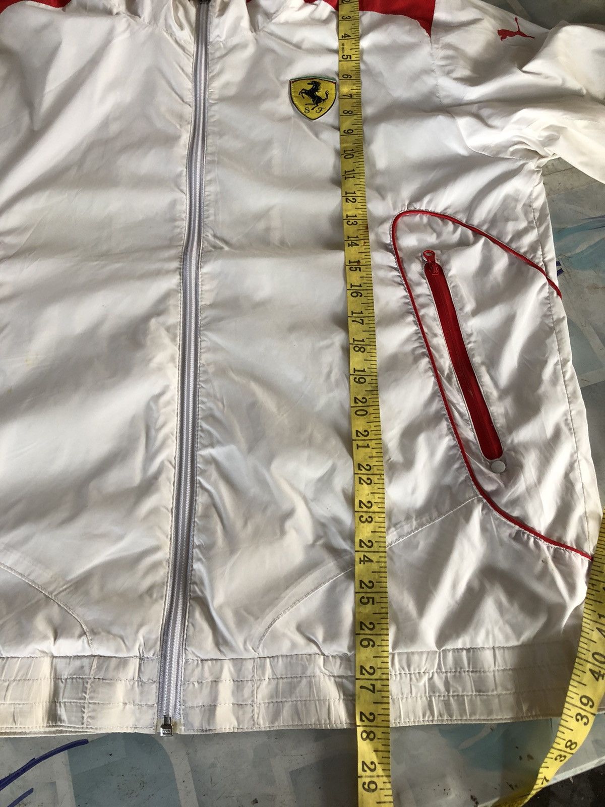 Ferrari × Puma Puma X Ferrari Windbreaker Hoodie Jacket Size US L / EU 52-54 / 3 - 9 Thumbnail