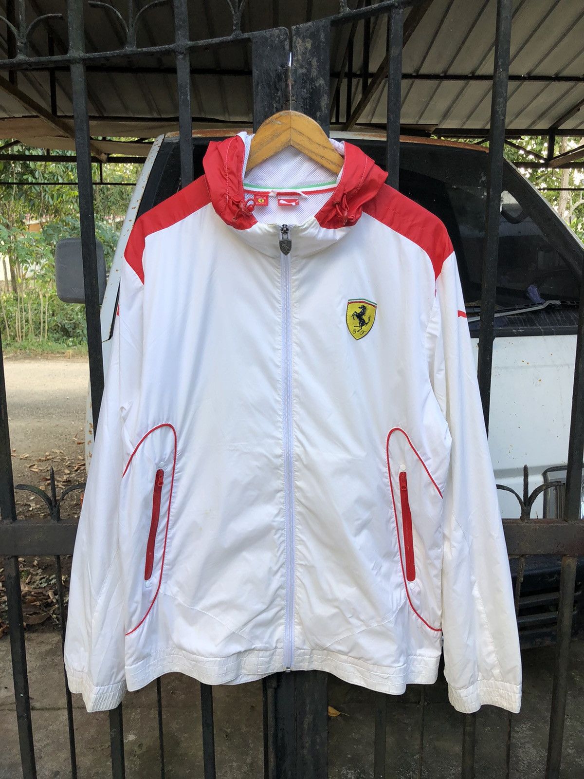 Puma X Ferrari Windbreaker Hoodie Jacket