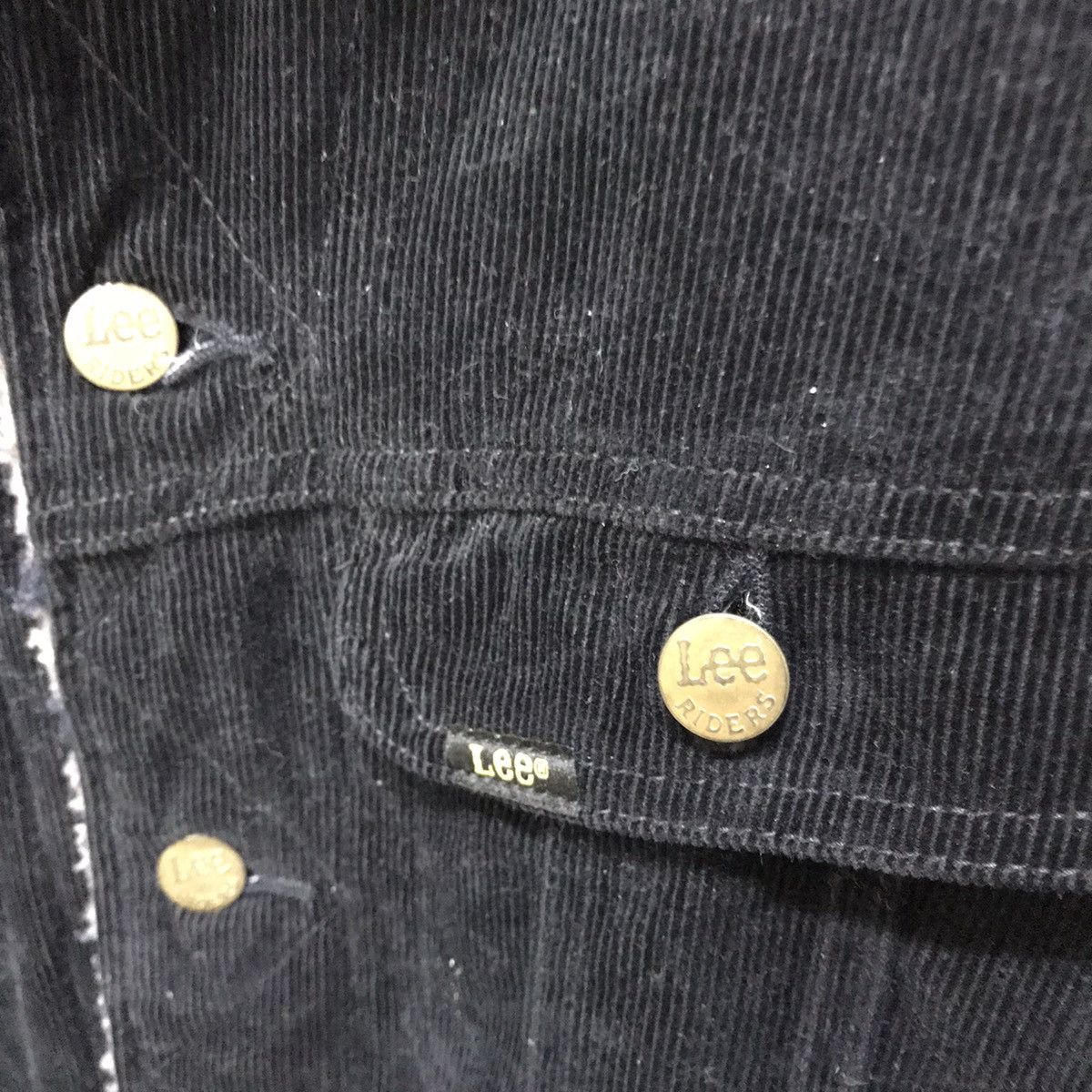Lee Lee corduroy trucker sherpa jacket black Size US M / EU 48-50 / 2 - 8 Thumbnail