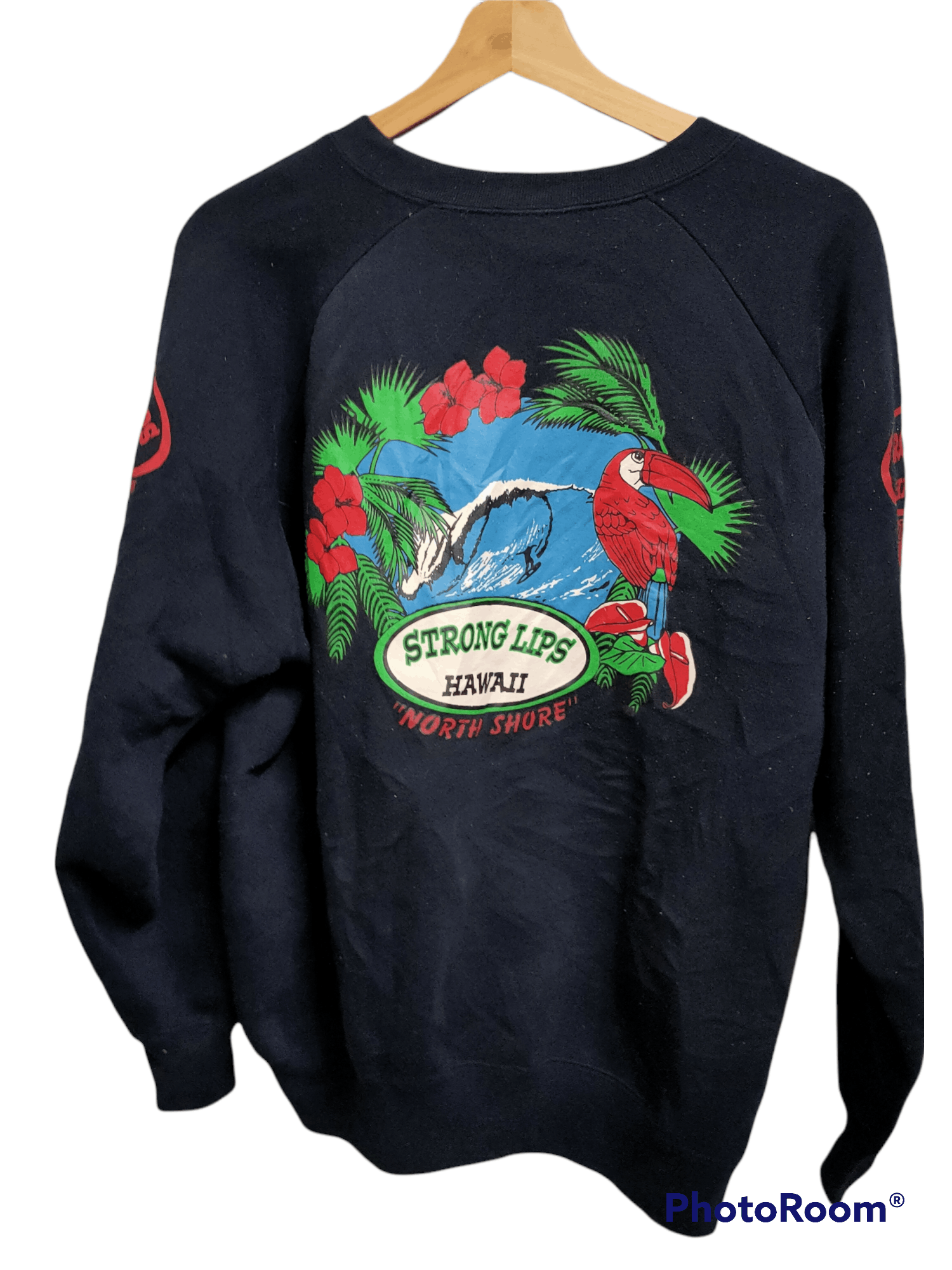 Other Hawaii north shore sweater Spellout LOGO VINTAGE Size US M / EU 48-50 / 2 - 1 Thumbnail
