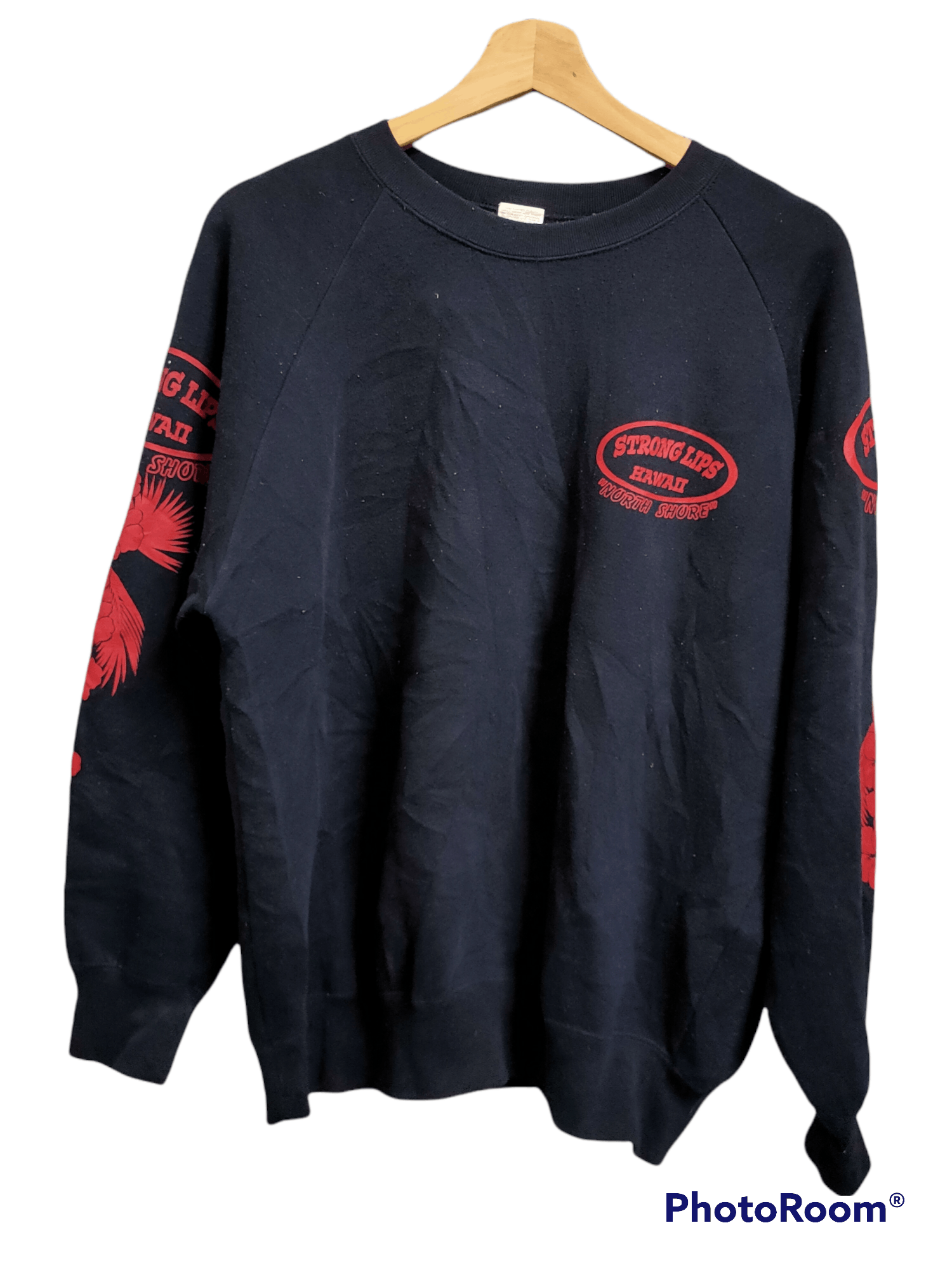 Other Hawaii north shore sweater Spellout LOGO VINTAGE Size US M / EU 48-50 / 2 - 4 Thumbnail