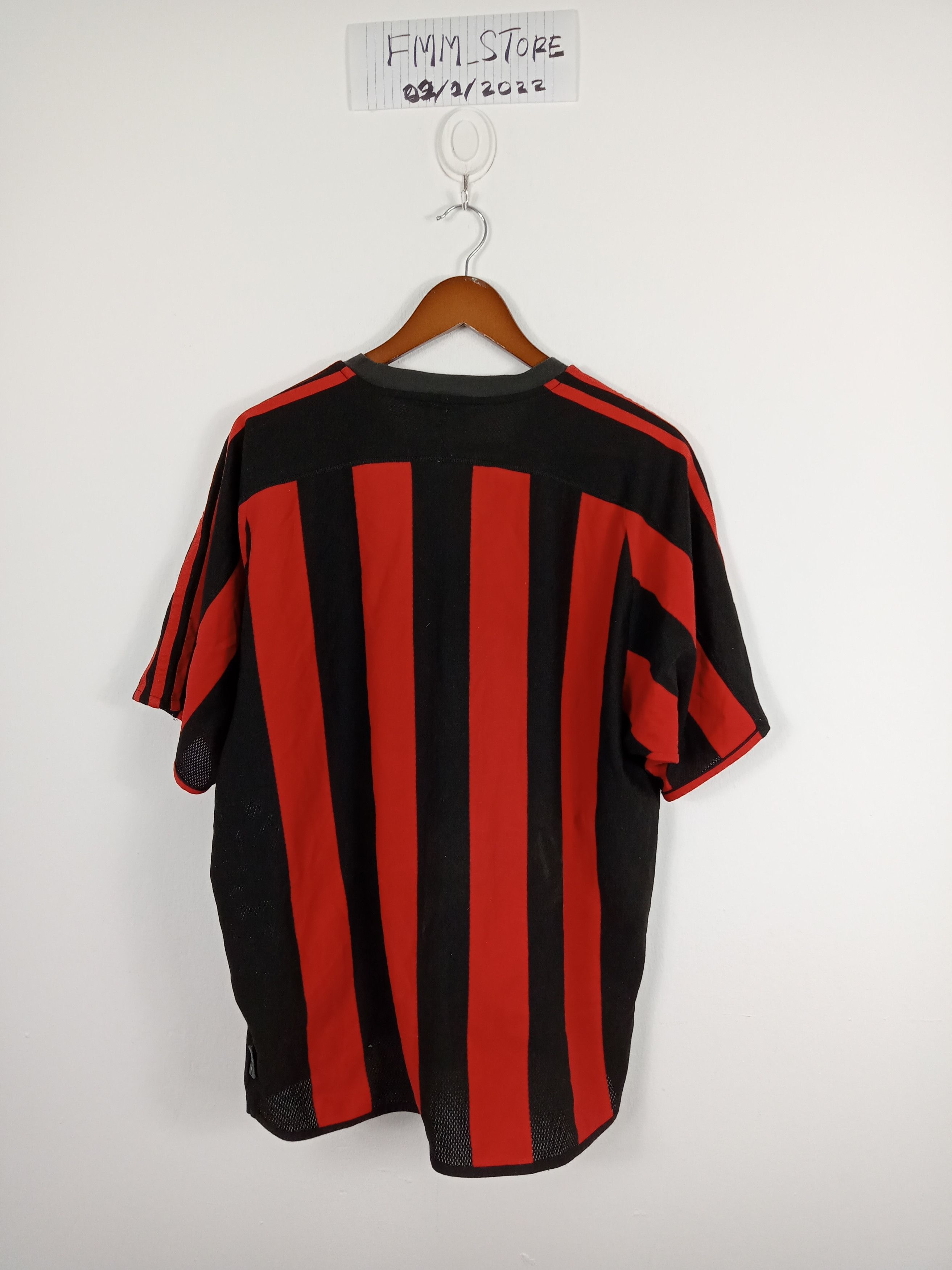 Adidas × Vintage Vintage Adidas AC Milan Jersey Size US L / EU 52-54 / 3 - 2 Thumbnail