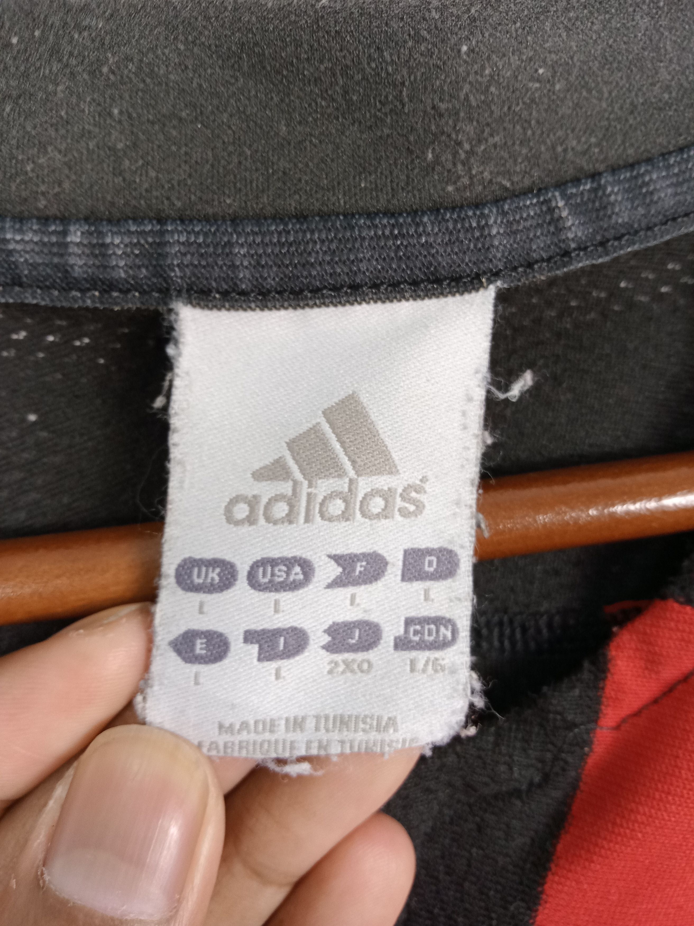 Adidas × Vintage Vintage Adidas AC Milan Jersey Size US L / EU 52-54 / 3 - 4 Thumbnail