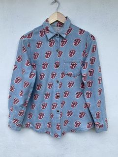 Rolling Stones Button Up Shirt | Grailed