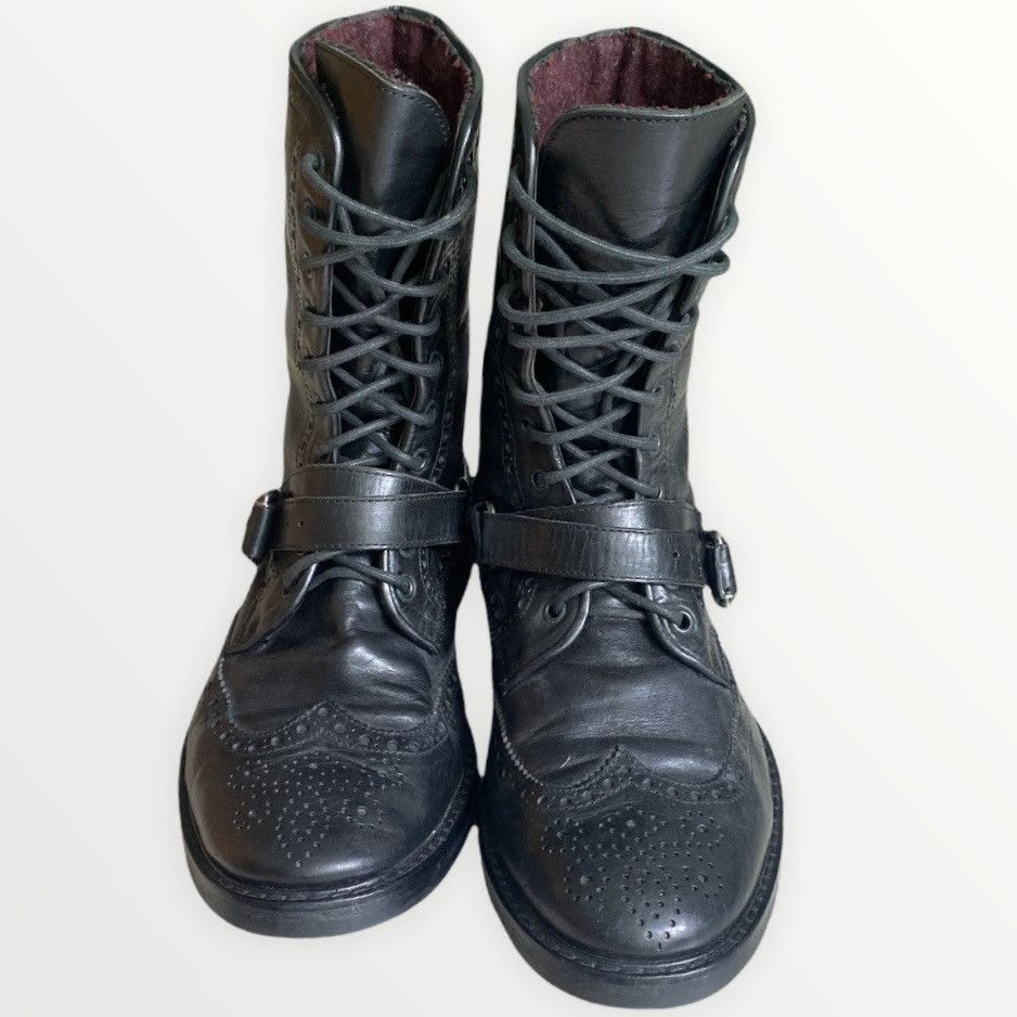 Kenzo 10 Hole Brogue Boots Size US 10 / EU 43 - 3 Thumbnail