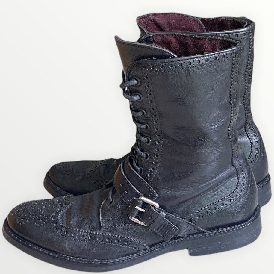 Kenzo 10 Hole Brogue Boots Size US 10 / EU 43 - 1 Thumbnail