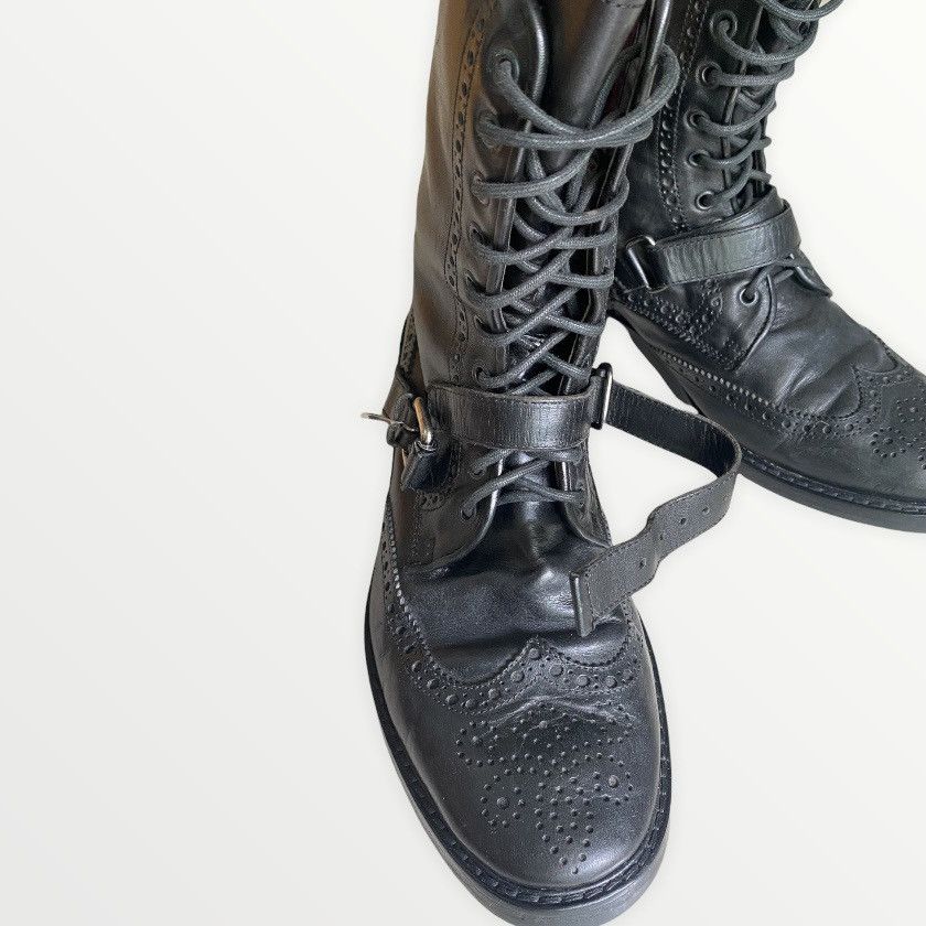 Kenzo 10 Hole Brogue Boots Size US 10 / EU 43 - 7 Thumbnail