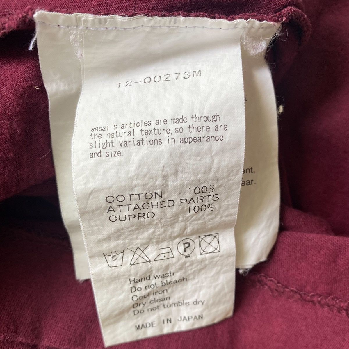 Sacai Sacai Silk Collared T Shirt Size US M / EU 48-50 / 2 - 3 Thumbnail