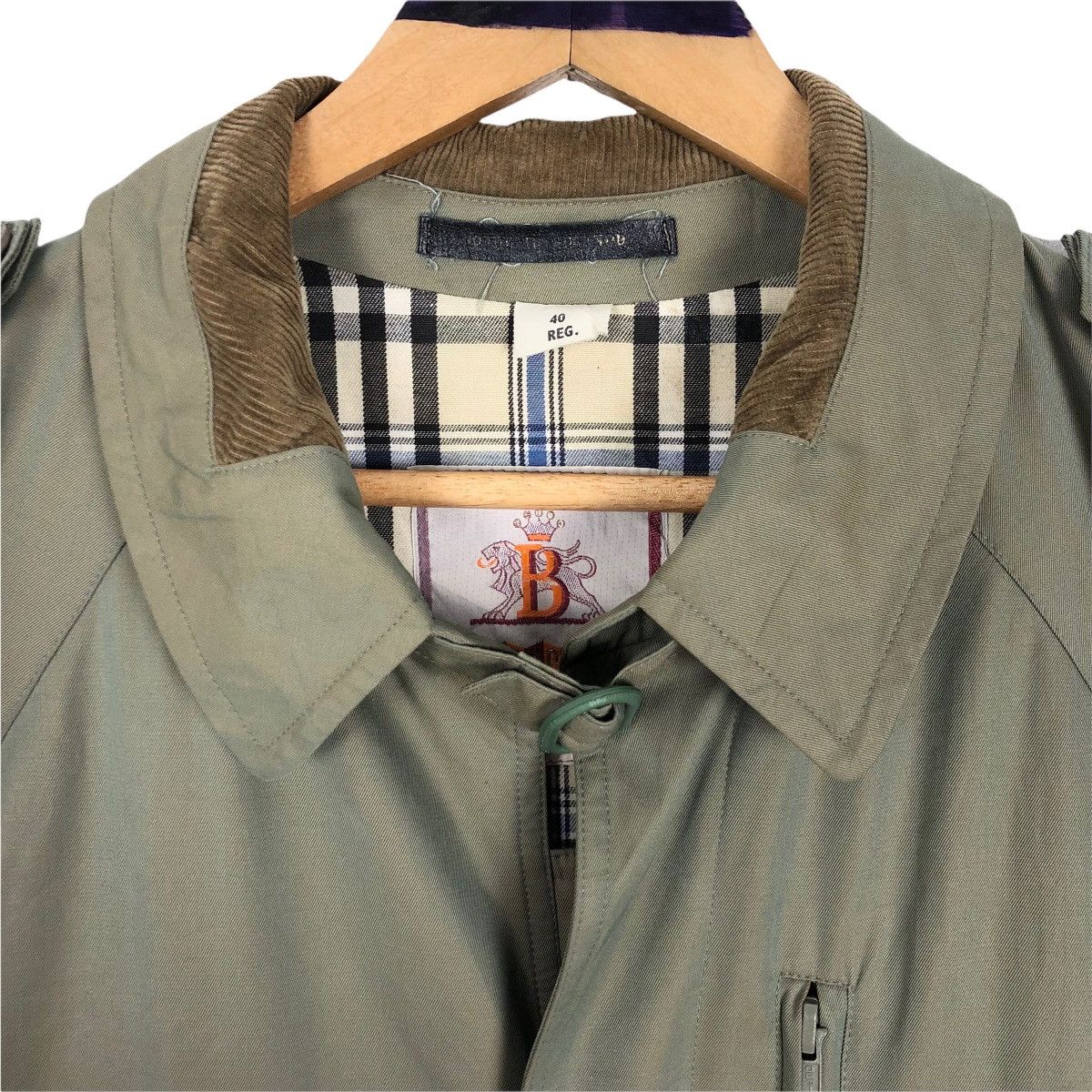 Baracuta Vintage 80s Baracuta Trench Coat Made In England Parka Size US L / EU 52-54 / 3 - 6 Thumbnail
