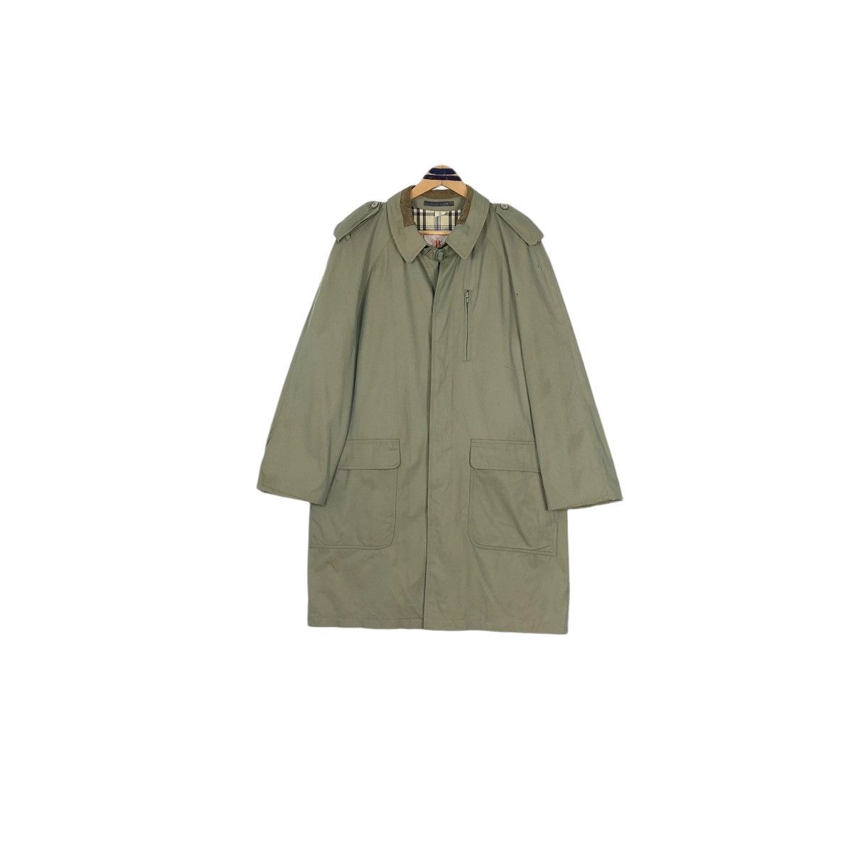 Baracuta Vintage 80s Baracuta Trench Coat Made In England Parka Size US L / EU 52-54 / 3 - 2 Thumbnail