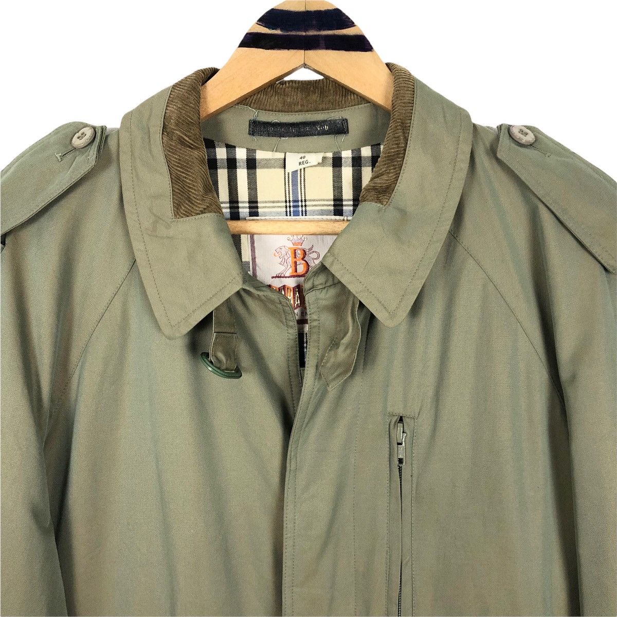 Baracuta Vintage 80s Baracuta Trench Coat Made In England Parka Size US L / EU 52-54 / 3 - 5 Thumbnail
