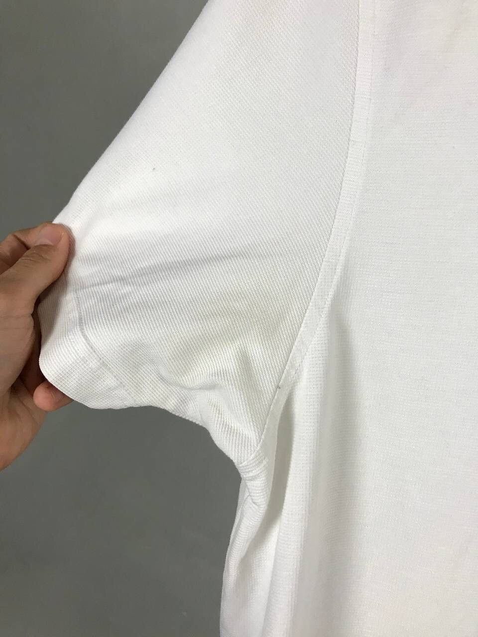 Lacoste Lacoste luxury streetwear white polo tee Size US XL / EU 56 / 4 - 7 Thumbnail