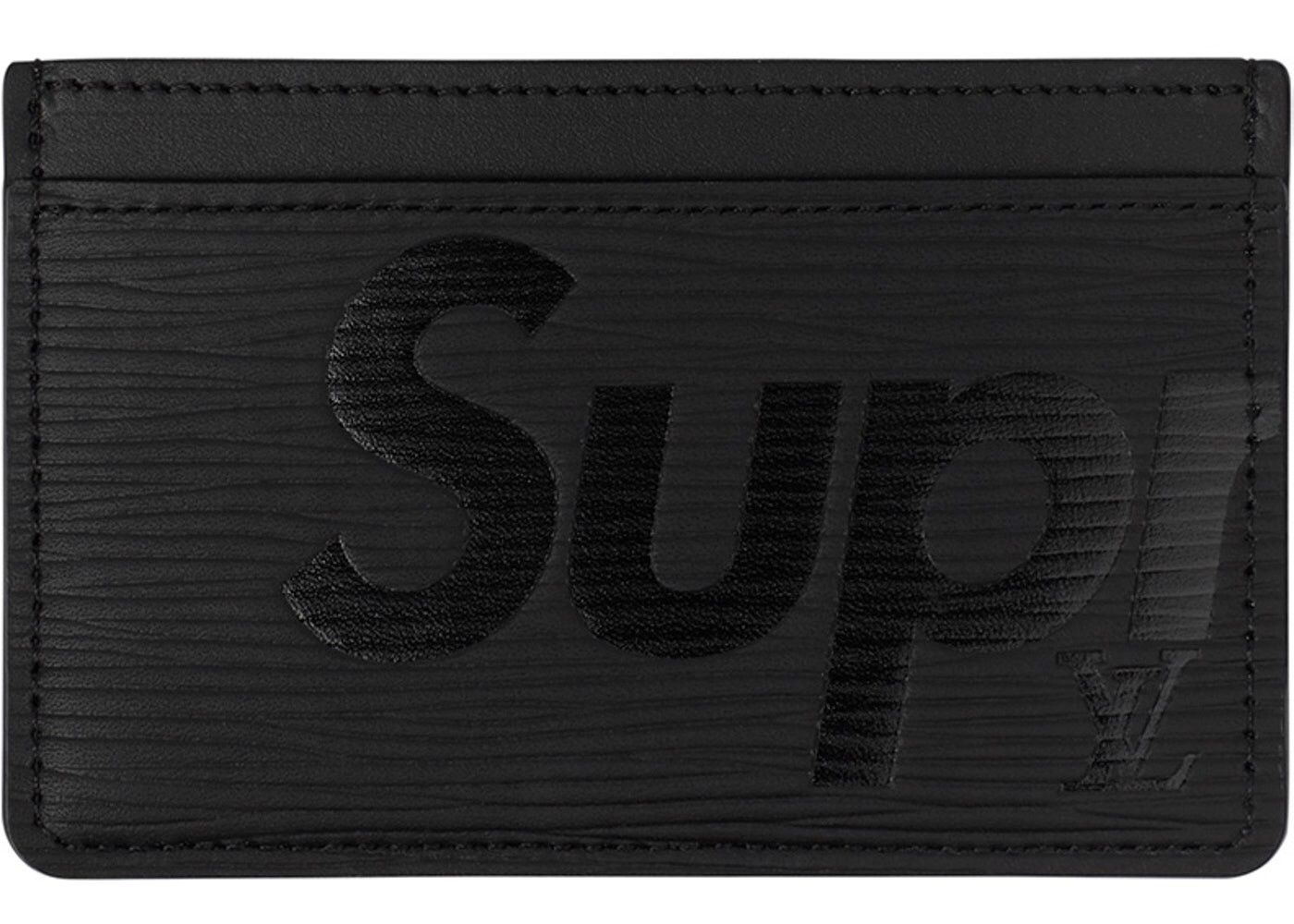 Louis Vuitton x Supreme Porte Carte Simple Epi Red