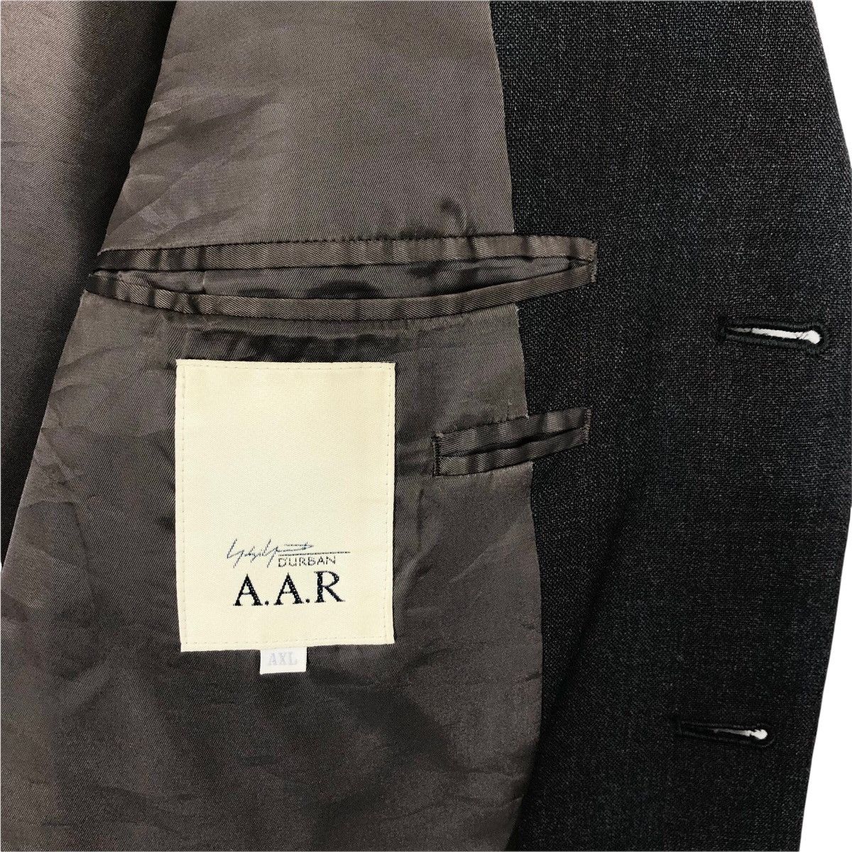 Yohji Yamamoto Vintage Yohji Yamamoto X D’Urban A.A.R Wool Blazer Size 44R - 9 Thumbnail